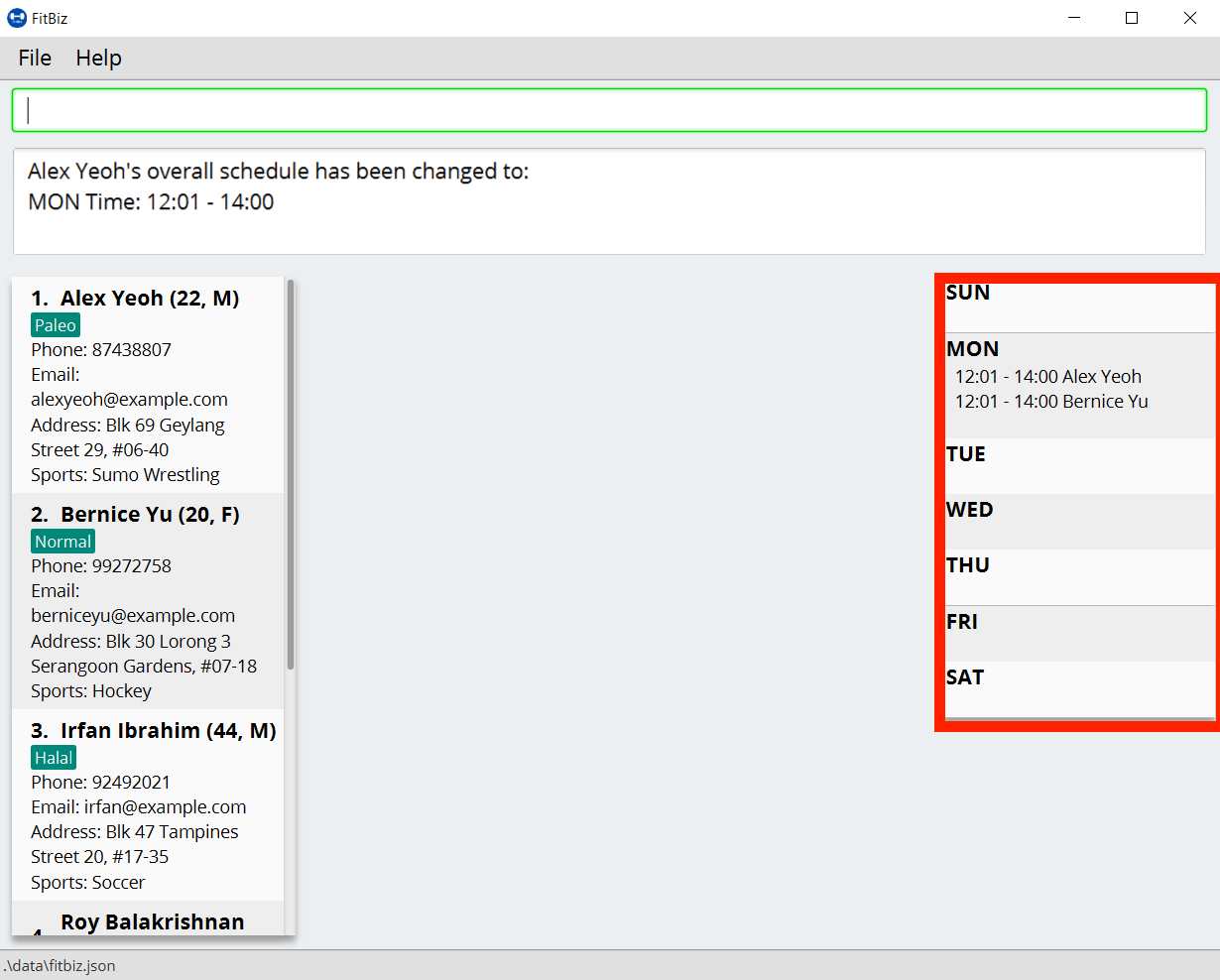 SchedulePanelGUIExample